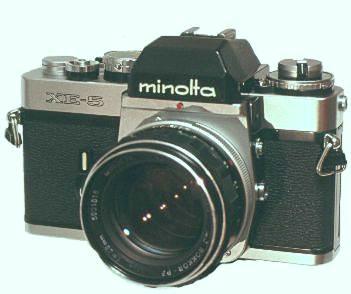 Minolta XE-5 with MC Rokkor 58mm f1.4 PF